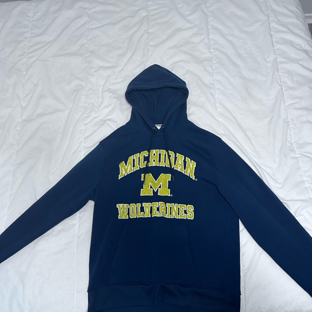 Michigan Wolverines Navy Hoodie
